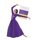 Cross Liturgical Dance Dress - Adult Purple/Silver,Black Cross of Truth Liturgical Praise Dress,Purple Cross of Truth Liturgical Praise Dress,Youth Cross of Truth Liturgical Praise Dress,Red Cross of Truth Liturgical Praise Dress