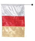 Metallic Tri-Colored Flags - Your Way!