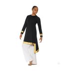 High Favor Asymmetrical Tunic,Womens High Favor Liturgical Dance Tunic,Women's High Favor Liturgical Dance Tunic