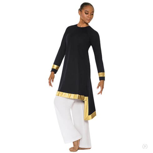 High Favor Asymmetrical Tunic,Womens High Favor Liturgical Dance Tunic,Women's High Favor Liturgical Dance Tunic