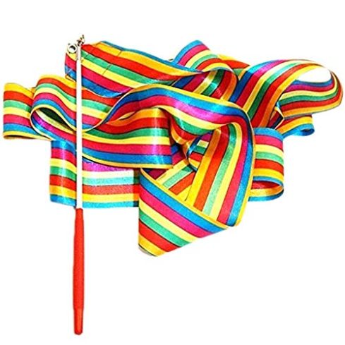 10" Praise Dance Streamer Rod