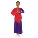 Child Asymmetrical Worship Tunic,Quiet Prayer Asymmetrical Worship Dance Tunic,Red - Quiet Prayer Asymmetrical Worship Dance Tunic,Purple -Quiet Prayer Asymmetrical Worship Dance Tunic