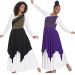 Divine Royalty Asymmetrical Praise Dance Tunic,Divine Royalty Asymmetrical Praise Dance Tunic,Divine Royalty Asymmetrical Worship DanceTunic