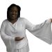 Knit Embellished Angel Sleeved Worship Dance Shirt