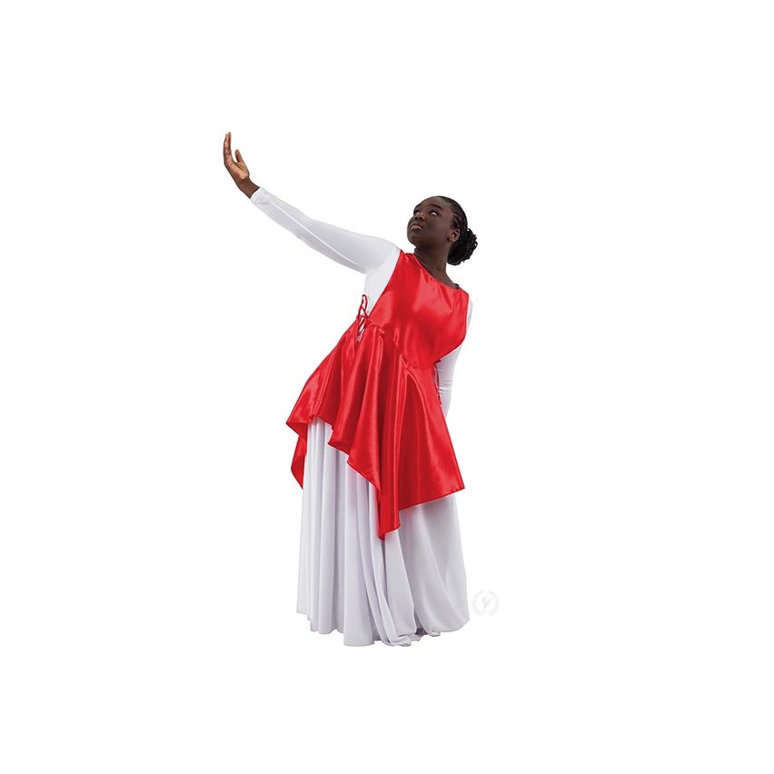 red praise dance dress Tunic Red And Gold Praise Dance Dress Hot Sale